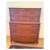 Vintage sherrill furniture tall chest