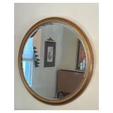40ï¿½ round beveled mirror