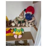 2nd floor toy lot legos vintage plush