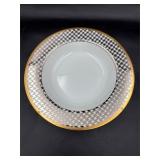 Christian Dior Pied De Poulet platinum Bowl