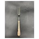 Sterling handle S. Kirk & Son Repoussï¿½ carving