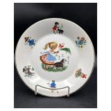 Arklow Ireland nursery rhyme plate Little Bo Peep