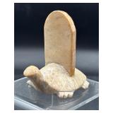 hand-carved Stone turtle