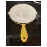 DANSK MARIO BATALI 7'YELLOW CAST IRON