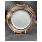 Christian Dior Pied de Poulet Platinum Gold 8.25'