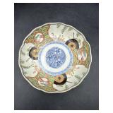 Japanese Imari style porcelain dish bowl