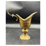 Vintage Large Brass Decorative Piece Sauce Boat