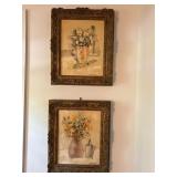 Vintage framed prints 15.5x18.5ï¿½