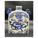 blue and white porcelain flask Style vase