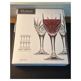 8 wine goblets Shannon by Godinger 10 Oz
