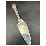 Sterling silver handled server stainless blade