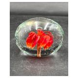 Art glass paperweight