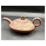 Vintage Chinese clay teapot