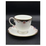 Lenox Georgian Shell pattern teacup and saucer set