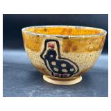 Vintage kazuri kenya pottery bowl