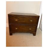 Vintage HERITAGE 2 DRAWER NIGHT TABLE