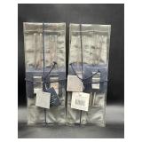 2 sets Denby stainless steel chopsticks