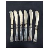 285 grams Sterling Silver Frank Smith knives