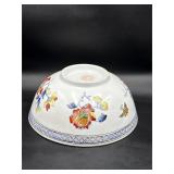 Japanese porcelain ware floral bowl