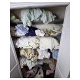 2nd floor linen closet contents
