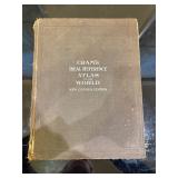 1916 Cram's Ideal Reference Atlas of the World
