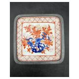 Vintage Japanese Porcelain Ware Imari pewter