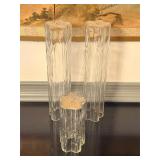 Vintage Tronchi Murano Glass Tubes