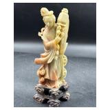 vintage Chinese soapstone figurine