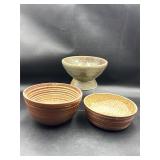 Vintage signed pottery