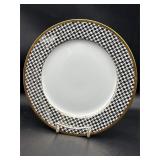 Christian Dior Pied De Poulet platinum  plate