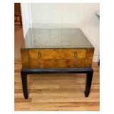Asian-inspired side table by Hekman Furniture