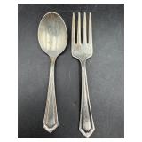 32 grams Sterling silver Childs fork and spoon