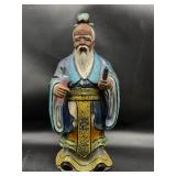 15ï¿½ Vintage Chinese Pottery Immortal Figurine