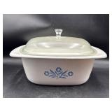 4 QT DUTCH OVEN BLUE CORNFLOWER CORNING WARE