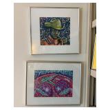 Framed wall art