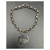 9.5 grams Sterling silver bracelet