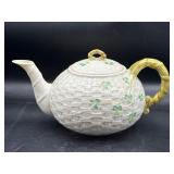 Vintage Belleek Pottery teapot