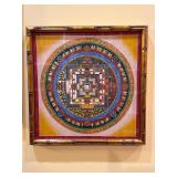 13.5x13.5ï¿½ wall art Kalachakra Mandala Thangka