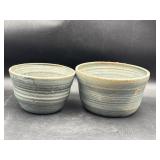 Pottery bowls