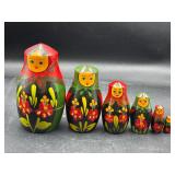 Vintage USSR nesting dolls
