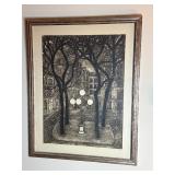 Signed LE print Place Furstenberg by Cuca Romley