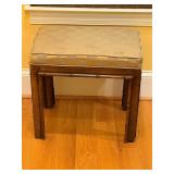 vintage 1960s faux bamboo stool