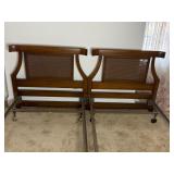 2- 1960s MCM Curved Headboards 2nd floor