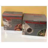 Kitchen aid slicer / shredder & grinder