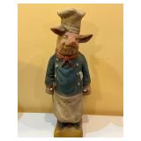 24ï¿½ vintage Butcher Shop display pig