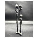 handcrafted African Carved figure