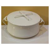 white Dansk Kobenstyle casserole pot