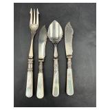 Sheffield, England Mother of Pearl flatware set