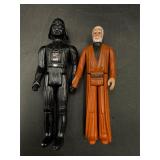 1977 Kenner Star Wars Darth Vader & Obi-Wan Kenobi