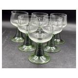 Ruwer by Schott-Zwiesel Germany green beehive stem